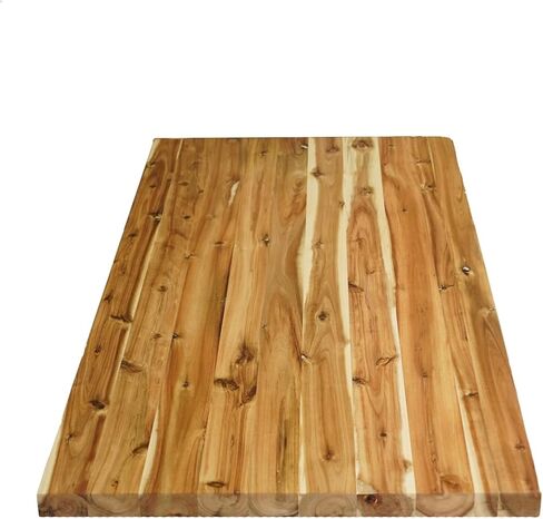 BingLTD - 42" L x 30" Rectangular Acacia Butcher Block Standard Countertop with Edge Grain (CT4230-AC-CC) in Kuwait
