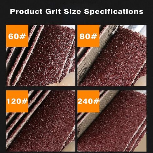 20 Pcs Flap Wheel 1/4 Shank Set, 60/80/120/240 Grit Flap Wheels for Drill & Die Grinder, Aluminum Oxide Flap Wheel Sander, Sanding Wheel for Metal Wood in Saudi Arabia