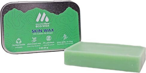 mountainFLOW eco-Wax Skin Wax (Rub-On), Plant-Based + Biodegradable, Prevents Icing, Great Glide (1-Pack) in Saudi Arabia