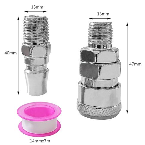 طقم منظم ضغط ضاغط الهواء، منظم ضغط هواء صغير NPT مقاس 1/4 بوصة مع مقياس 0-150 رطل لكل بوصة مربعة ودعامة لنظام تجفيف الهواء المضغوط (أسود) in Kuwait