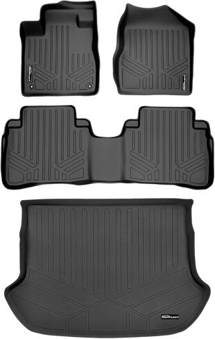 SMARTLINER All Weather Custom Fit Cargo Trunk Liner Floor Mat Black Compatible with 2015-2022 Nissan Murano in Saudi Arabia