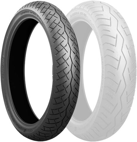 Bridgestone Pneu Battlax BT46 Blackwall Size 110/80-18 in Saudi Arabia