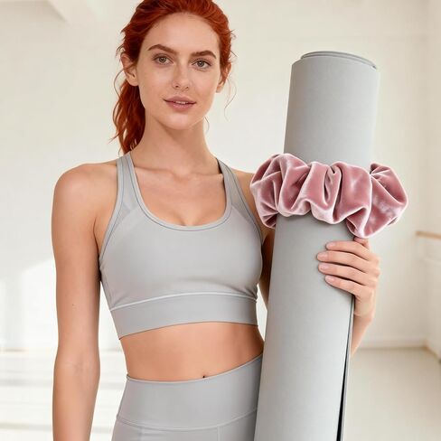 ربطة عنق بساط اليوجا، لحزام سجادة اليوجا، ربطة عنق متينة وقابلة للتمدد لجميع الحصائر القياسية، مثالية لممارسة اليوجا وعشاق اللياقة البدنية (الحصيرة غير متضمنة) in Kuwait