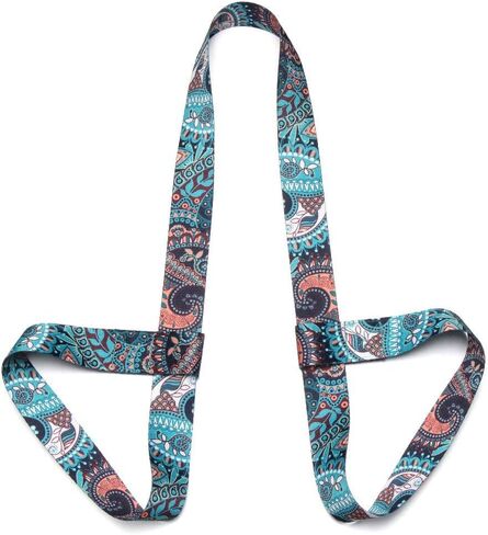 Adjustable Yoga Mat Carry Strap Multicolor Fitness Sling for Sports Equipment in Saudi Arabia
