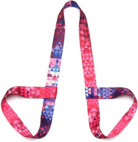 Adjustable Yoga Mat Carry Strap Multicolor Fitness Sling for Sports Equipment in Saudi Arabia