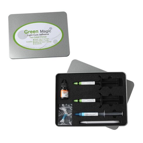 1Box Light-Cure Adhesive Plus Green Orthodontic Glue for Brackets and Buccal Tubes Bonding System CE in Saudi Arabia