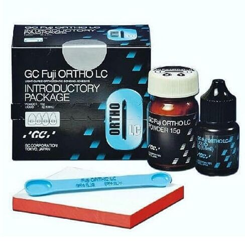 GC 000027 Fuji Ortho LC Light Cure Orthodontic Bonding Adhesive Introductory Package in Kuwait
