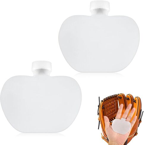 4pcs Baseball Palm Pads, SEBS Batter Training Gloves Cushion Protector Comfortable Glove Palm Padding for Baseball Players (White) in Saudi Arabia