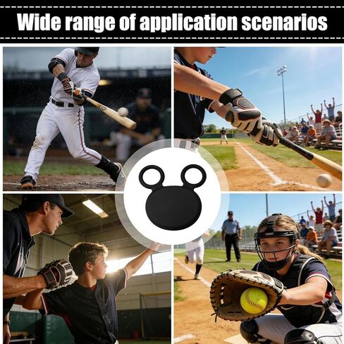 Palm Protector, 3-Piece Silicone Softball Pad Palm Guard for Baseball & Softball, Injury Sting Prevention, Hockey Training, Adult Youth in Saudi Arabia