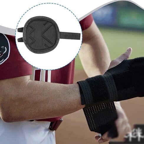 Baseball Hand Back Pad - Polyester Batting Hand Protector for Training & Games (14cm x 13.5cm / 5.5" x 5.3") in Saudi Arabia