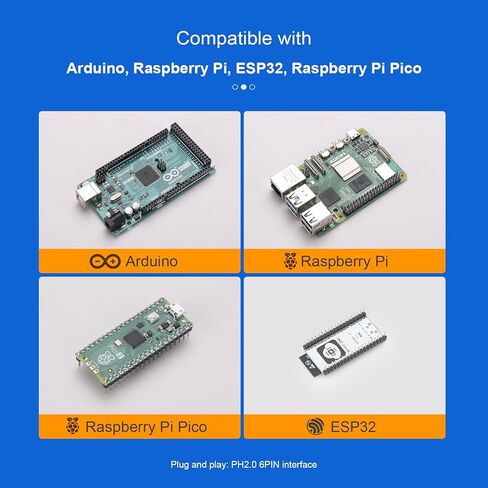 BME688 Environmental Sensor, AI-Enhanced, Monitors Temperature, Humidity, Pressure & Gas, I2C/SPI, 3.3V/5V Compatible for Raspberry Pi, Arduino, ESP32 with AI Function in Kuwait