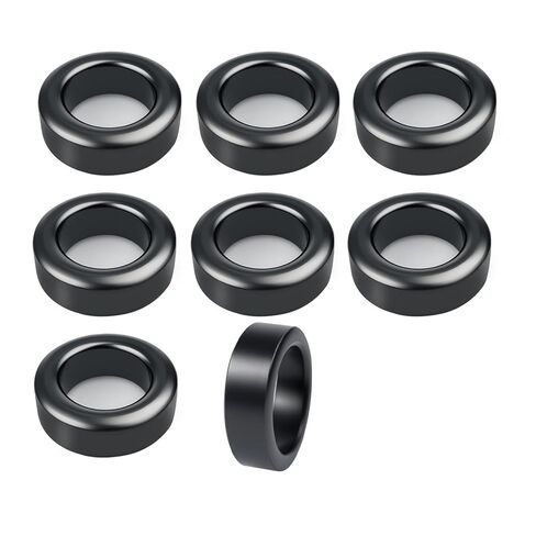 1.65 × 0.94 × 0.63 بوصة النوى الحلقية من الفريت، حلقية لمرشحات الكابلات، تثبيت الإشارة، قمع EMI للمحولات، ملفات الطاقة، لفائف الحث 8 عبوات in Saudi Arabia