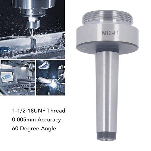 High Precision Boring Head Shank MT2 M10 1 1/2 18UNF Thread Tool Holder Made of High Carbon Steel for Professional Metalworking and Milling Operations in Saudi Arabia