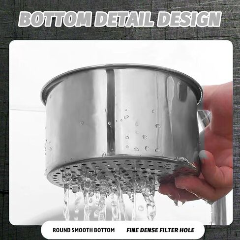 سلة فلتر حوض المطبخ العامة سلة فلتر حوض الفولاذ المقاوم للصدأ معلقة وسلة فلتر عمودية يمكن استخدامها لتصفية حوض المطبخ وتنظيف نفايات الطعام والخضروات والفواكه (A*1) in Kuwait