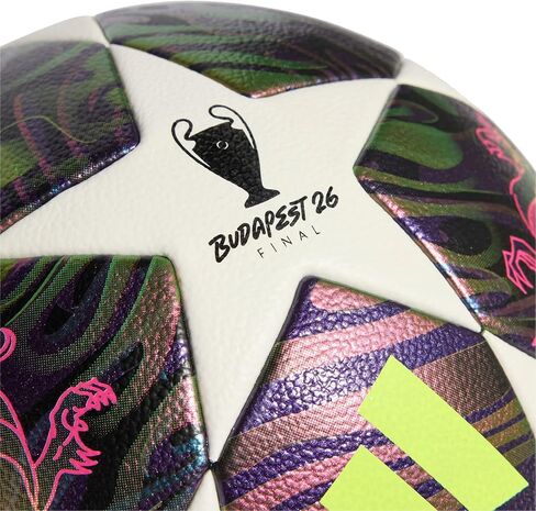 adidas UEFA Champions League Final Competition Ball – Textured Surface for Flight Stability & Precision, FIFA Quality Pro Rated in Saudi Arabia