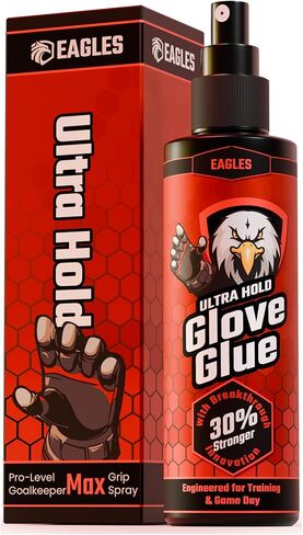 EAGLES Football Glove Grip Spray, Restores Stickiness to Your Gloves - Goalkeeper Glove Grip Spray - Goalie Accessories Boosts Stickiness and Performance of Soccer Goalie Gloves in Saudi Arabia
