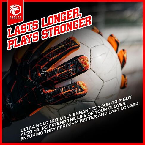 EAGLES Football Glove Grip Spray, Restores Stickiness to Your Gloves - Goalkeeper Glove Grip Spray - Goalie Accessories Boosts Stickiness and Performance of Soccer Goalie Gloves in Saudi Arabia