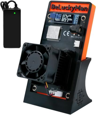 BeLuckyMan Upgrade Bitaxe Gamma 601 Solo Miner 1.2TH/S Hashrate BM1370 ASIC Chip Bitcoins Miner BTC Lottery Cryptocurrency Open-Source Mining Machine (Orange) in Kuwait