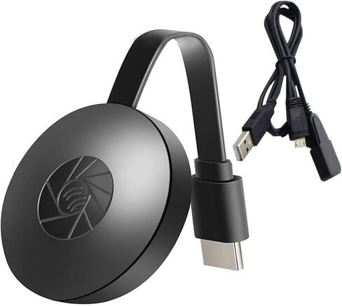 Display Dongle, 1080P Mobile Screen Mirroring Receiver Dongle to TV Projector, 5G Dual Band, Same Screen in Saudi Arabia