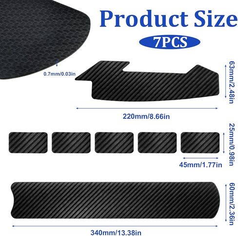 Bicycle Chainstay Protector Decal, Bike Frame Protection Tape Bike Chain Guard Tape Black Bicycle Chain Protector Sticker Bicycles Paint Protection Stickers Scratches and Impacts in Saudi Arabia