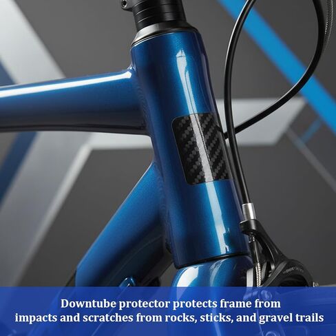 Bicycle Chainstay Protector Decal, Bike Frame Protection Tape Bike Chain Guard Tape Black Bicycle Chain Protector Sticker Bicycles Paint Protection Stickers Scratches and Impacts in Saudi Arabia
