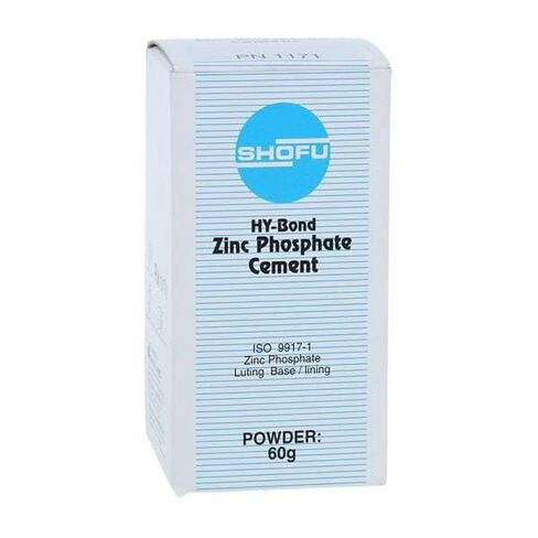 Shofu Dental 1171 Hy-Bond Zinc Phosphate Dental Cement Powder 60gm in Kuwait