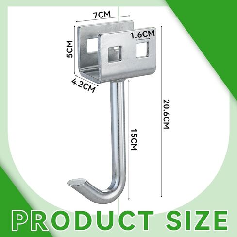 Frienda 4 Pcs Mobile Home Anchors Wet Concrete J Hook Anchors for Use with Tie Down Straps Heavy Duty Concrete Anchor for Securing Mobile Home Foundation in Saudi Arabia