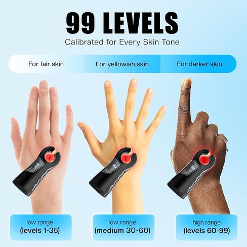 Vein Finder with 10 Markers,Vein Finder for iv Access,Vein Viewer with Digital Display, Portable and Suitable for All Skin Tones in Kuwait