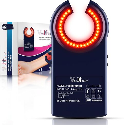 نظارات LED بالأشعة تحت الحمراء للكشف عن الوريد لضوء الفصد للوصول إلى الطبيب والممرضات والاستخدامات المنزلية لجهاز الوريد الكريستال السائل in Kuwait