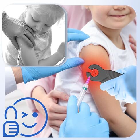 Rechargeable Vein Finder for IV Access, Handle LED Vein Viewer, for All Skin Types & Ages, Fast-Clear Vein Viewer for Nurse Clinics Homes Use in Kuwait