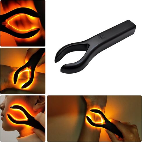 Vein Finder Light for IV Access, Rechargeable Vein Finders Viewer for Nurse Clinics Homes Use, Portable LED Vein Viewer, Orange-Red Light LED Hand Held Vein Finder in Saudi Arabia