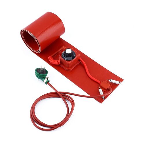 200L/55Gallon 240V 1000W Silicon Metal Oil Drum Heater(200L 174 * 12.5CM) in Saudi Arabia
