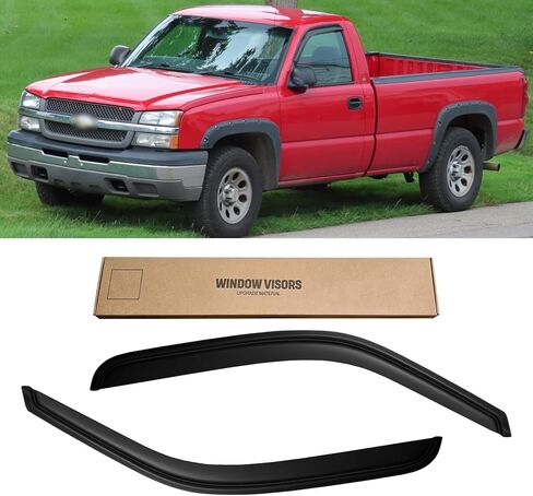 Window Visor for Subaru Forester 2019-2024, Out-Channel Rain Guards Shields Vent Shade Deflector Wind Dark Smoke Ventshade Ventvisor for 19-24 Forester 2020 2021 2022 2023, Tape-On Outside-Mount, 4PCS in Kuwait