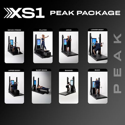 OxeFit XS1 Peak Smart Home Gym – All-in-One Strength, Cardio & Pilates Machine with Adaptive Workouts, AI Training, Performance Tracking & Trainer-Led Classes Black in Saudi Arabia