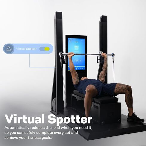 OxeFit XS1 Peak Smart Home Gym – All-in-One Strength, Cardio & Pilates Machine with Adaptive Workouts, AI Training, Performance Tracking & Trainer-Led Classes Black in Saudi Arabia