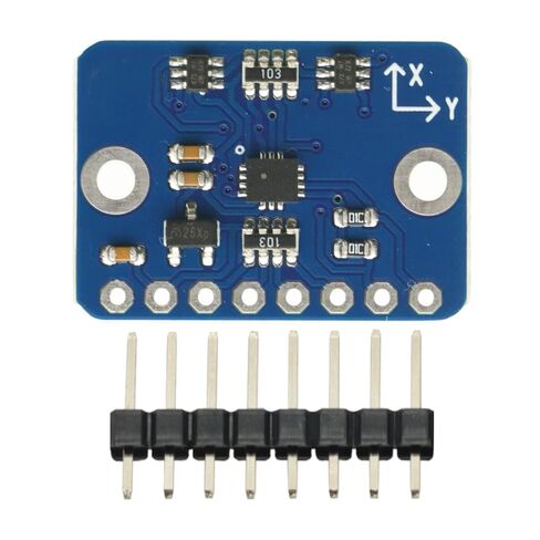 1PCS BMI323 for 6-Axis IMU Breakout Board, 16-bit Accelerometer and Gyroscope, Digital Temperature Sensor Module in Saudi Arabia