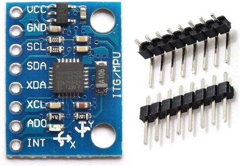 12 Pieces GY-521 MPU-6050 MPU6050 3-Axis Accelerometer Gyroscope Modules,6 DOF 6-Axis Accelerometer Gyroscope Sensor Modules with 16-bit AD Converter for Data Output,IIC/I2C. in Saudi Arabia