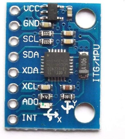 12 Pieces GY-521 MPU-6050 MPU6050 3-Axis Accelerometer Gyroscope Modules,6 DOF 6-Axis Accelerometer Gyroscope Sensor Modules with 16-bit AD Converter for Data Output,IIC/I2C. in Saudi Arabia