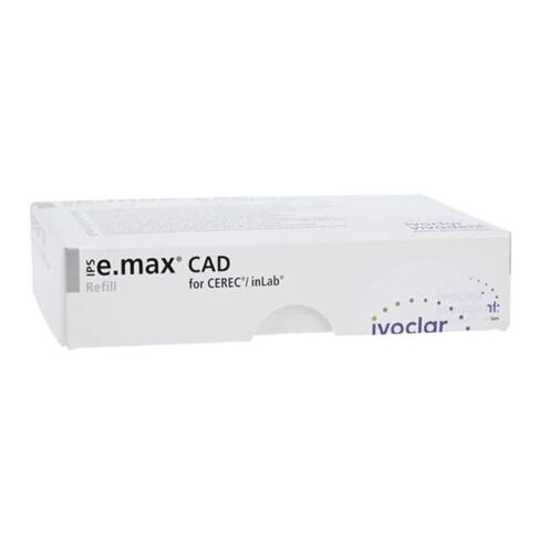 Ivoclar Vivadent 644364 IPS e.max CAD inLab CEREC Blocks MO 2 A14L 5/Pk in Saudi Arabia