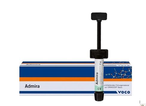 Voco 2423 Admira Light Curing Ormocer Dental Restorative Material Syringe A3 4 Gm in Kuwait