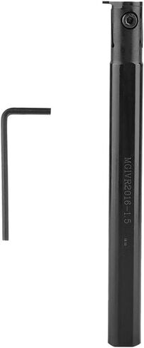 MGIVR2016-1.5 Lathe Grooving Cut Off Tool Holder with Wrench for MGMN150 Inserts, High Grip Strength Turning Tool Holder for Cast Iron and Heavy - Duty Machining in Kuwait