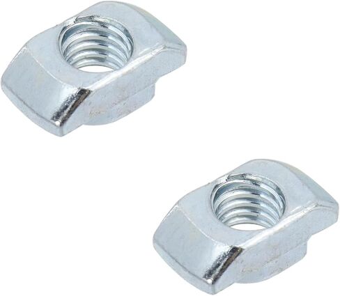 KUMGROT 5/16"-18 Drop-in T-Nuts, 30Pcs Carbon Steel Hammer Head Nuts for Aluminum Extrusions, Slide-in T Slot Nuts for 4040/4080 Series Rail, 3D Printer CNC Workbench Framing in Saudi Arabia