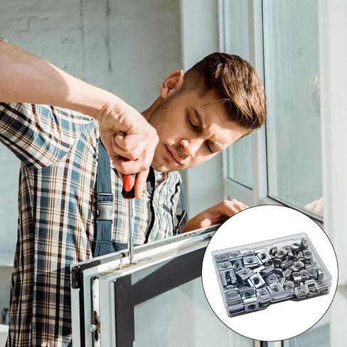 100 Pcs 2020 Series M5 Carbon Steel Sliding & Drop-in T-Nuts, 50 Pcs Metric M5 Thread Slide-in T-Nut + 50 Pcs M5 Hammer Head Drop-in T Nut for Standard 6mm T-Slot Aluminum Extrusion Profile in Saudi Arabia
