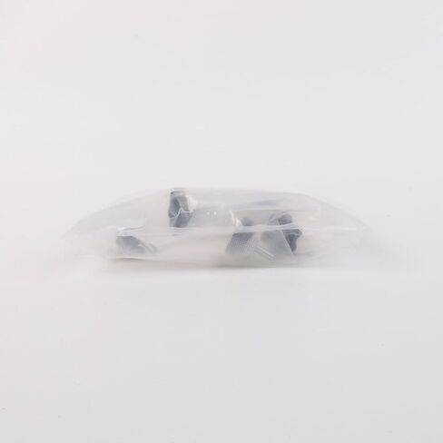 Yibuy 5 قطع مقابض على شكل سداسي M5x16mm أسود لتركيب حامل الموسيقى البلاستيك والمعدن in Saudi Arabia