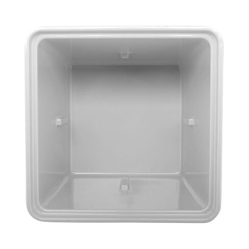 G.E.T. ML-149-W Square Food Storage Crock w/Lid, 2 Quart, White in Saudi Arabia