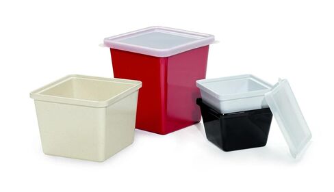 G.E.T. ML-149-W Square Food Storage Crock w/Lid, 2 Quart, White in Saudi Arabia