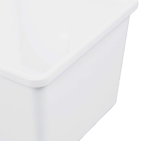 G.E.T. ML-149-W Square Food Storage Crock w/Lid, 2 Quart, White in Saudi Arabia