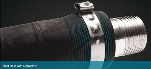 Oetiker 16700020 Stepless Ear Clamp, One Ear, 7 mm Band Width, Clamp ID Range 15.3 mm (Closed) - 18.5 mm (Open) (Pack of 5) in Kuwait