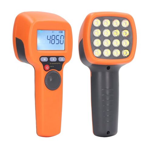 عداد سرعة ستروبوسكوب رقمي محمول باليد 60-99999 دورة في الدقيقة مع فلاش LED - دقة عالية، قياس دورة في الدقيقة بدون تلامس للمحرك، فحص الطباعة in Saudi Arabia