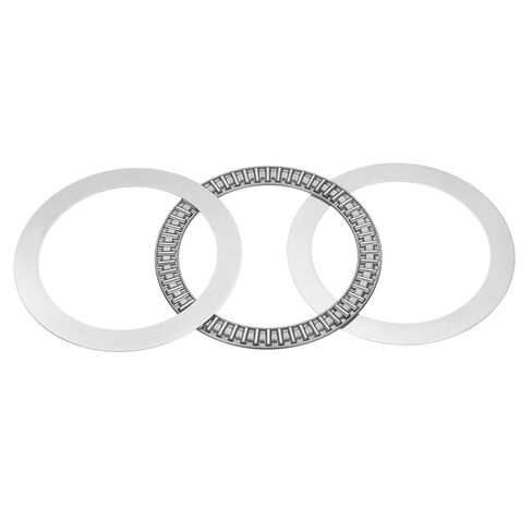uxcell 4 Sets AXK4060 Thrust Needle Roller Bearings with 8 Washers, Chrome Steel Needle Roller Bearings, ID 40mm, OD 60mm, Thickness 5mm in Saudi Arabia